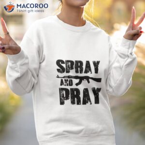 spray and pray halo game shirt sweatshirt 2