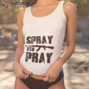 spray and pray halo game shirt tank top 1
