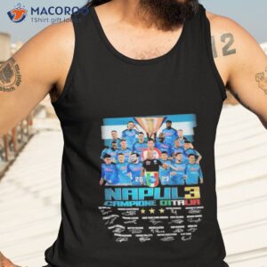 ssc napoli 2023 serie a campione ditalia signatures shirt tank top 3