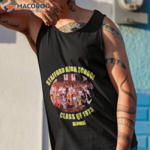 stafford high school class of 1973 alumni shirt tank top 1