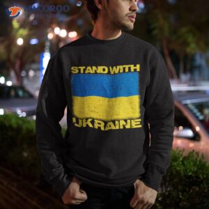 stand with ukraine shirt sweatshirt