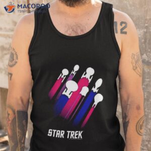 star trek bisexual flag streaks pride shirt tank top