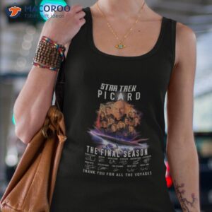 star trek picard the final season 2023 thank you for the memories signatures shirt tank top 4