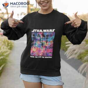 star wars celebration 2023 thank you for the memories signatures shirt sweatshirt 1