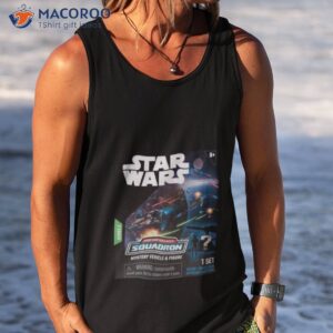 star wars micro galaxy squadron series 3 blind box vehicle figure shirt tank top
