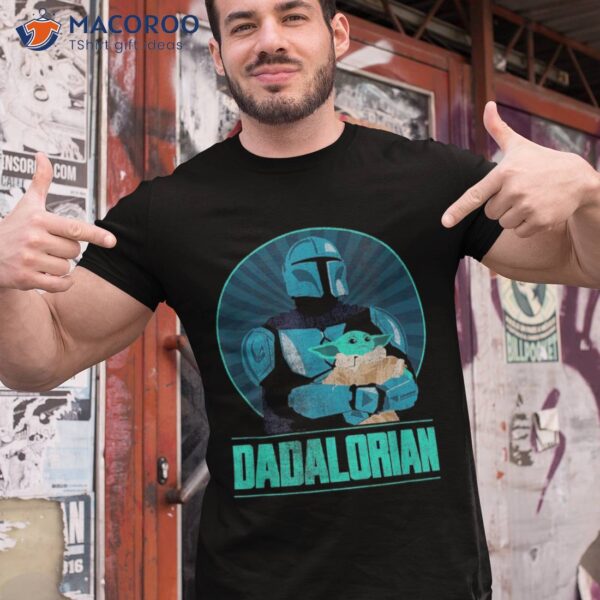 Star Wars: The Mandalorian Father’s Day Dadalorian Retro Shirt