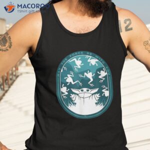 star wars the mandalorian grogu amp frogs may force shirt tank top 3