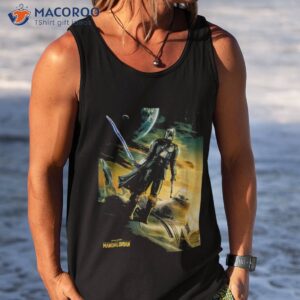 star wars the mandalorian season 3 poster design shirt tank top