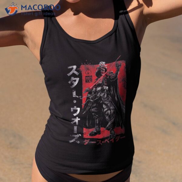 Star Wars Visions Samurai Vader Reach Shirt