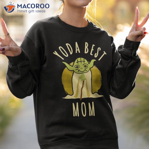 Star Wars Yoda Best Mom Cartoon Shirt