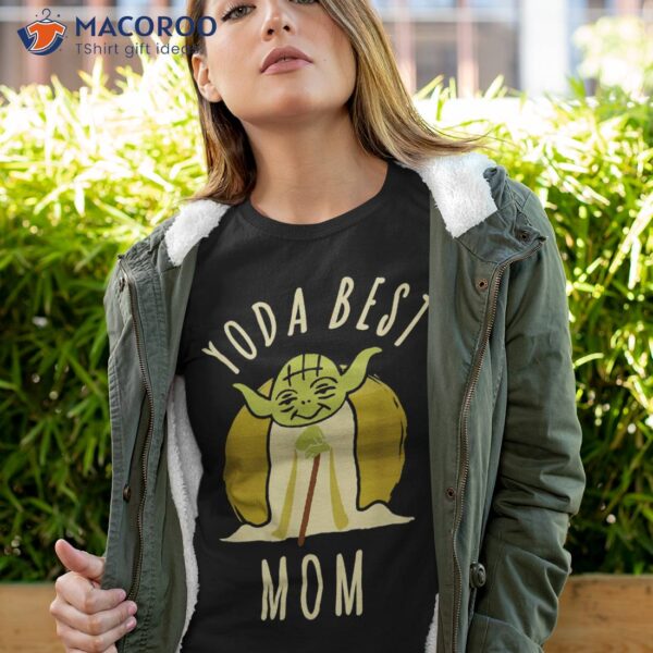 Star Wars Yoda Best Mom Cartoon Shirt