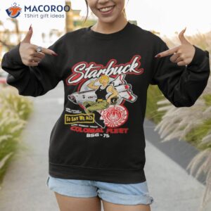 starbuck colonial fleet pilots shirt sweatshirt