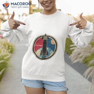 starship badge spacex shirt sweatshirt 1