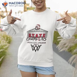 state champions yazoo city indians 2023 shirt sweatshirt 1