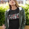 State Of Ohio Ohioan Trendy Distressed Camo Graphic Designs Shirt