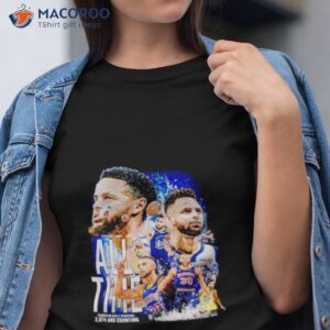 steph curry nba all time 3pt leader shirt tshirt