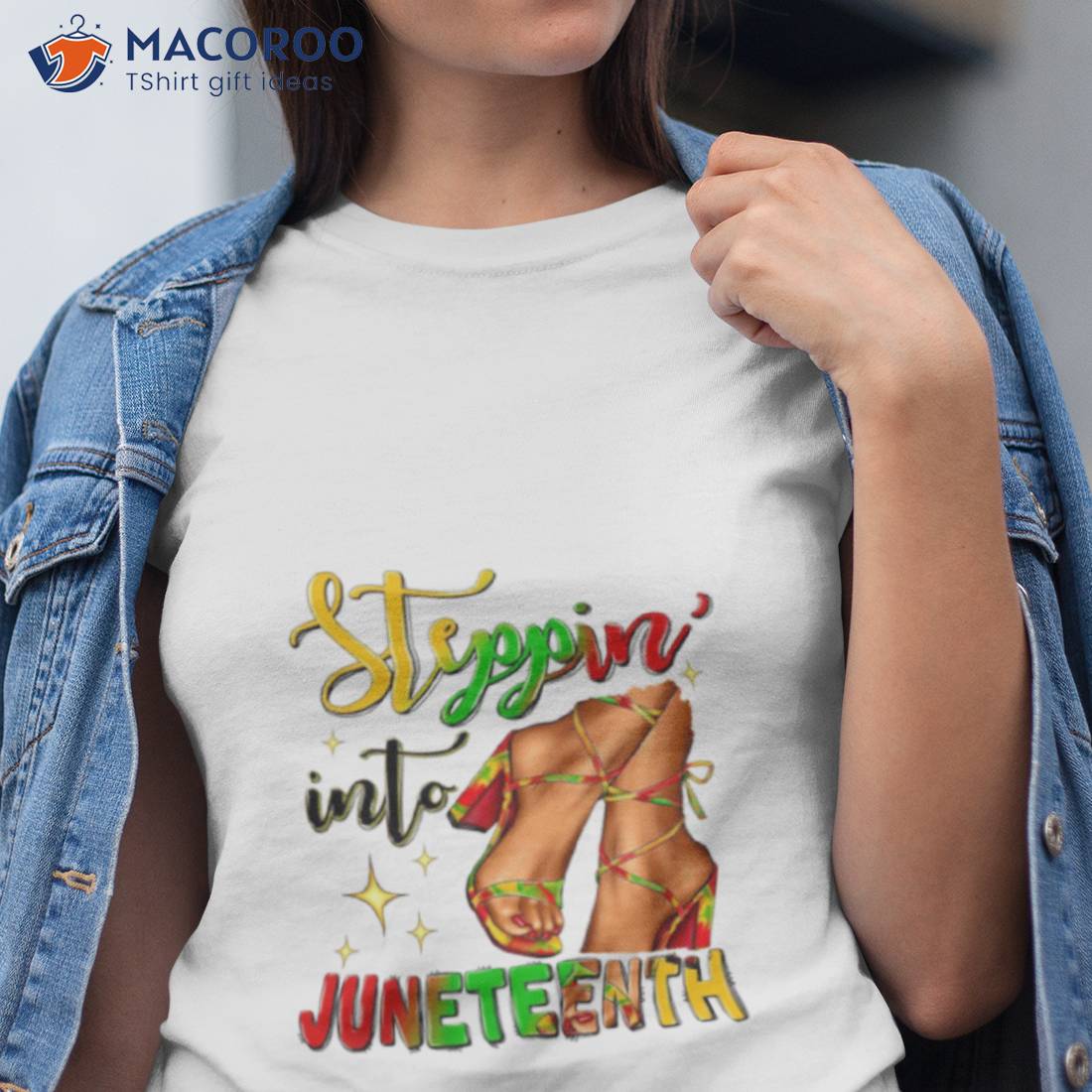 Stepping Into Juneteenth 1865 Freedom Shirt Stepping Into Juneteenth 1865 Freedom Shirt