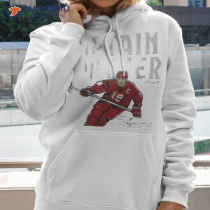 Steve Yzerman Captain Forever Detroit Hockey Signature Shirt