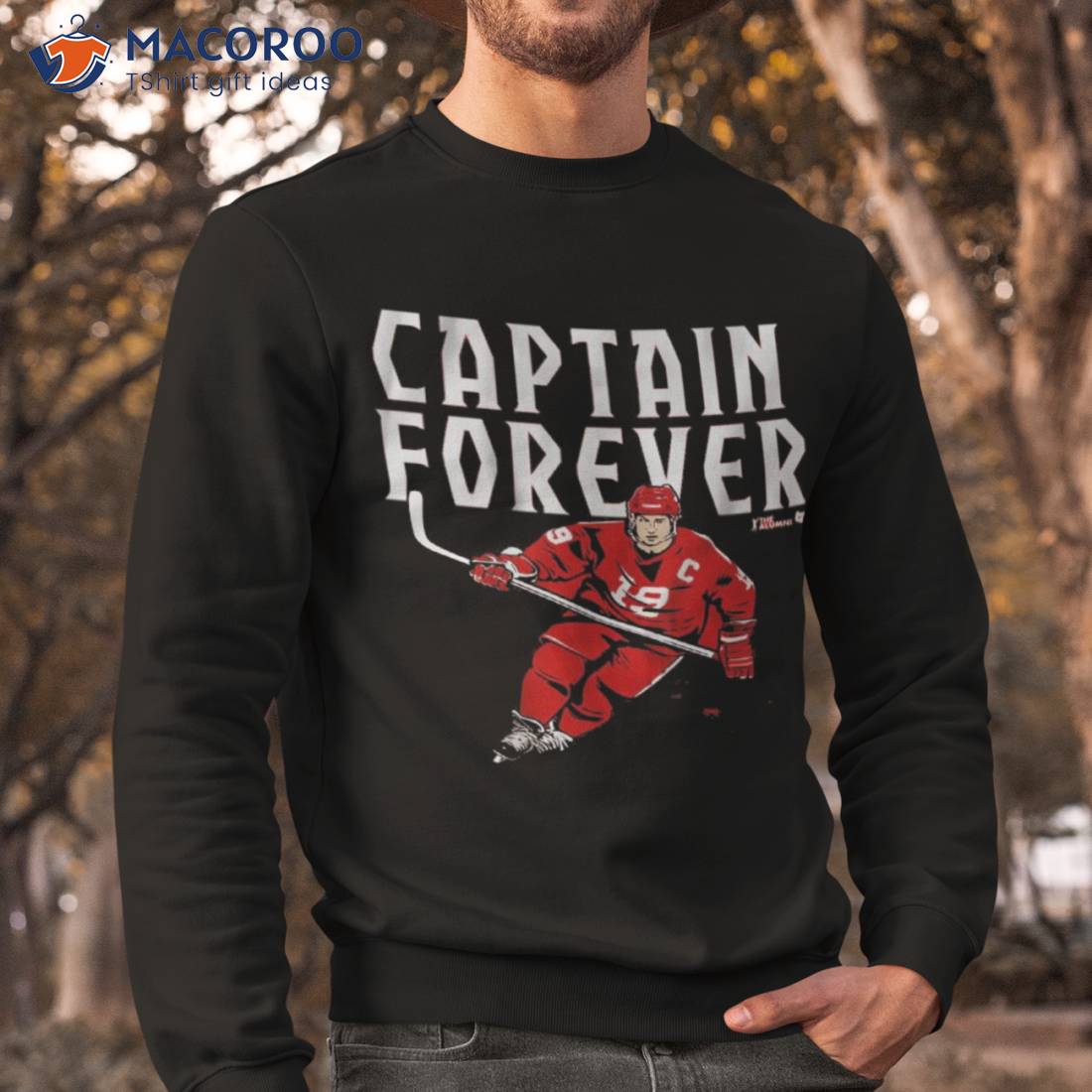 Steve Yzerman Captain Forever Shirt Steve Yzerman Captain Forever Shirt
