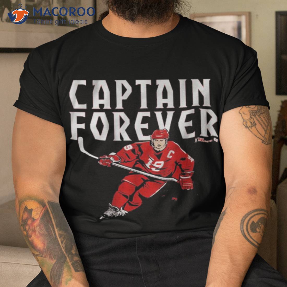Steve Yzerman Captain Forever Shirt Steve Yzerman Captain Forever Shirt