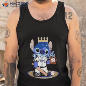 stitch kansas city royals baseball logo 2023 t shirt tank top