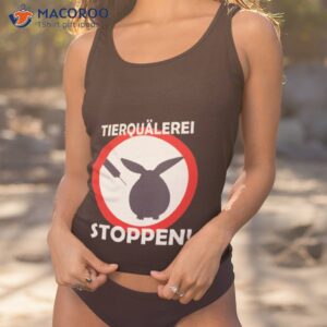 stop animal cruelty animal testing experiments shirt tank top 1