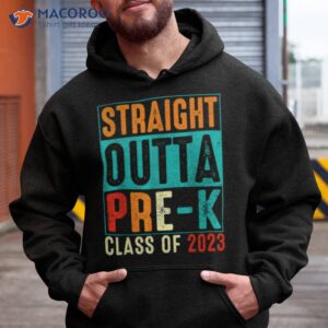Straight Outta Pre K Class Of 2023 Preschool Graduation Vintage Shirt