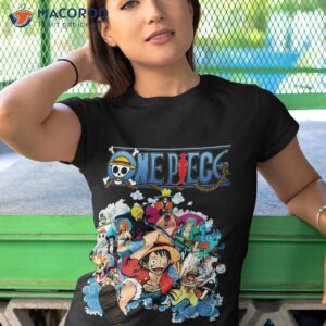 straw hat pirates crew one piece shirt tshirt 1