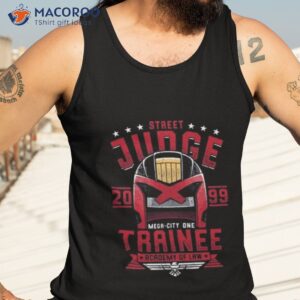 street judge trainee 2099 academy of law shirt tank top 3