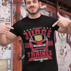 street judge trainee 2099 academy of law shirt tshirt 1 1