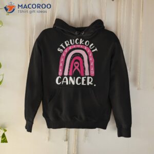 struckout cancer awareness baseball for rainbow shirt hoodie