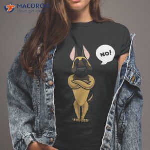 stubborn malinois belgian shepherd dog funny shirt tshirt 2