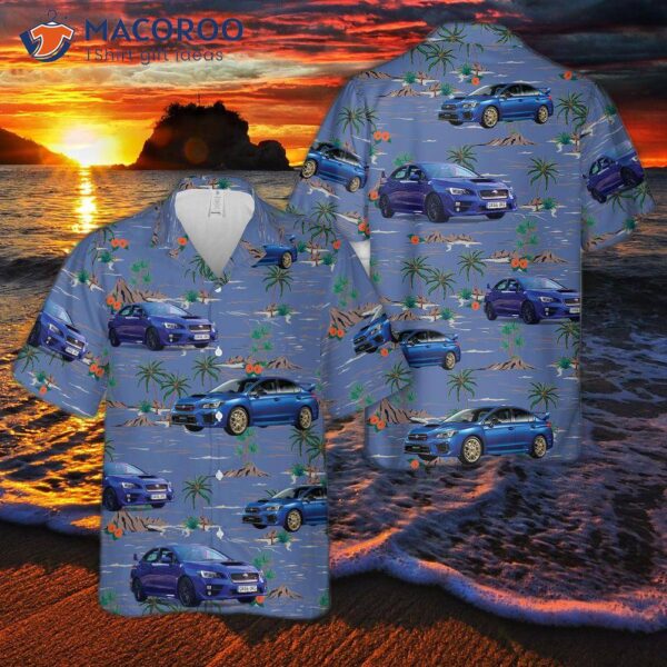 Subaru Wrx Sti Jdm Hawaiian Shirt