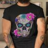 Sugar Skull Day Of The Dead Cool Bone Head Skulls Gift Idea Shirt