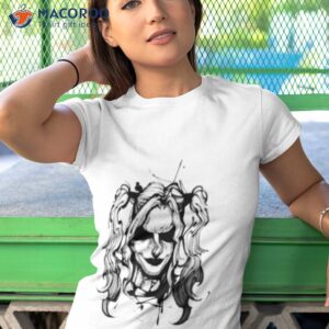 suicide dark squad harley quinn daddys little monster womens shirt tshirt 1