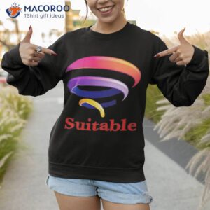 suitable logo james perse shirt sweatshirt 1