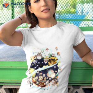 summary anime haku dragon hayao miyazaki mononokekikis studio ghibli shirt tshirt 1