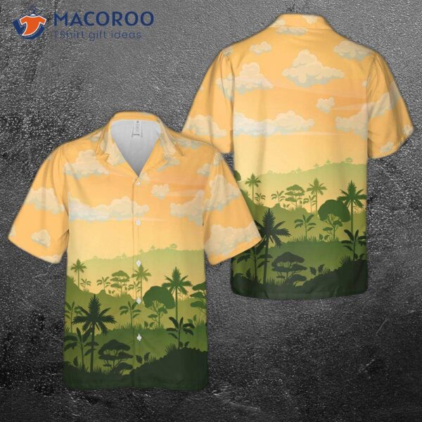 Summer Jungle Hawaiian Shirt
