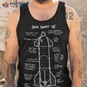 sun boat 15 starship schematics shirt tank top