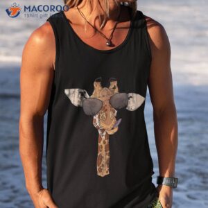 sunglasses giraffe shirt tank top