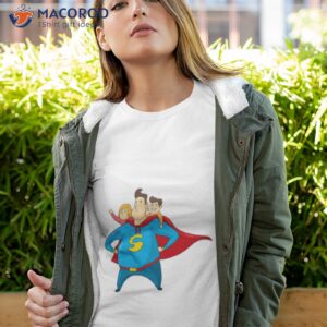 super dad cartoon art fathers day shirt tshirt 4