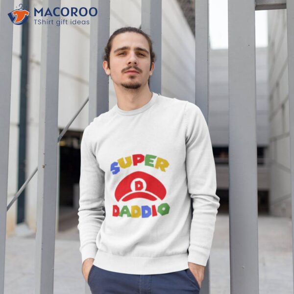 Super Daddio Super Mario Father’s Day Shirt