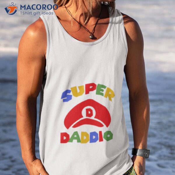 Super Daddio Super Mario Father’s Day Shirt