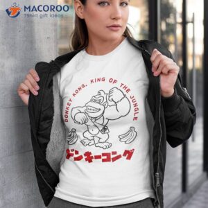 super mario donkey kong king of the jungle kanji portrait shirt tshirt 3