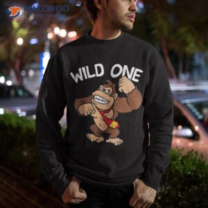 super mario donkey kong wild one shirt sweatshirt