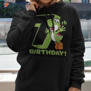 Super Mario Yoshi 7th Birthday Action Portrait Shirt