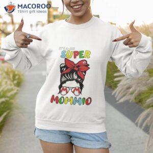 super mommio funny video gaming shirt sweatshirt 1