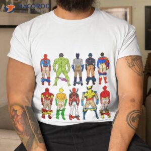 superhero butts shirt tshirt 1