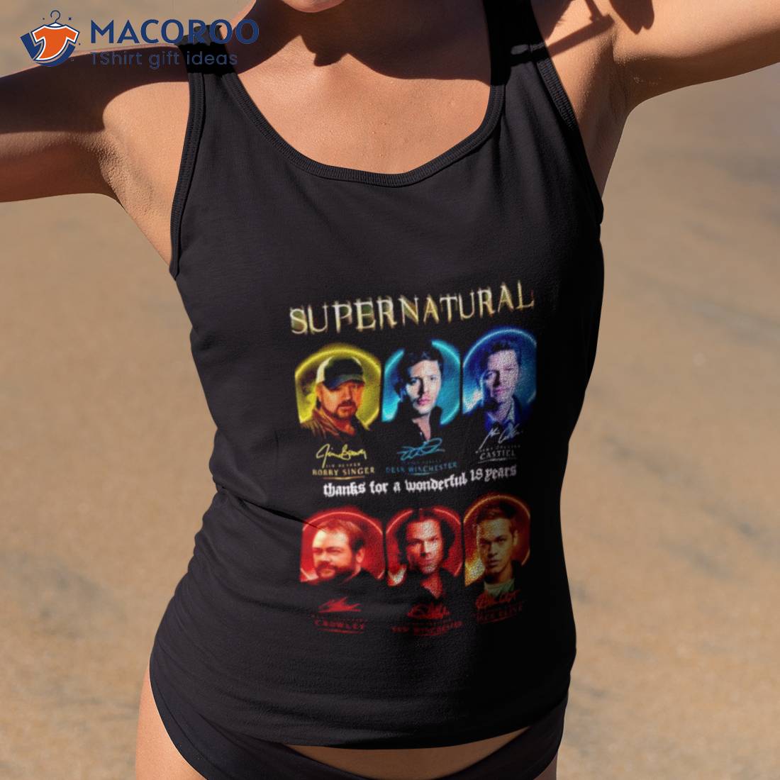 Supernatural Thanks For A Wonderful 18 Years Signature Shirt Supernatural Thanks For A Wonderful 18 Years Signature Shirt