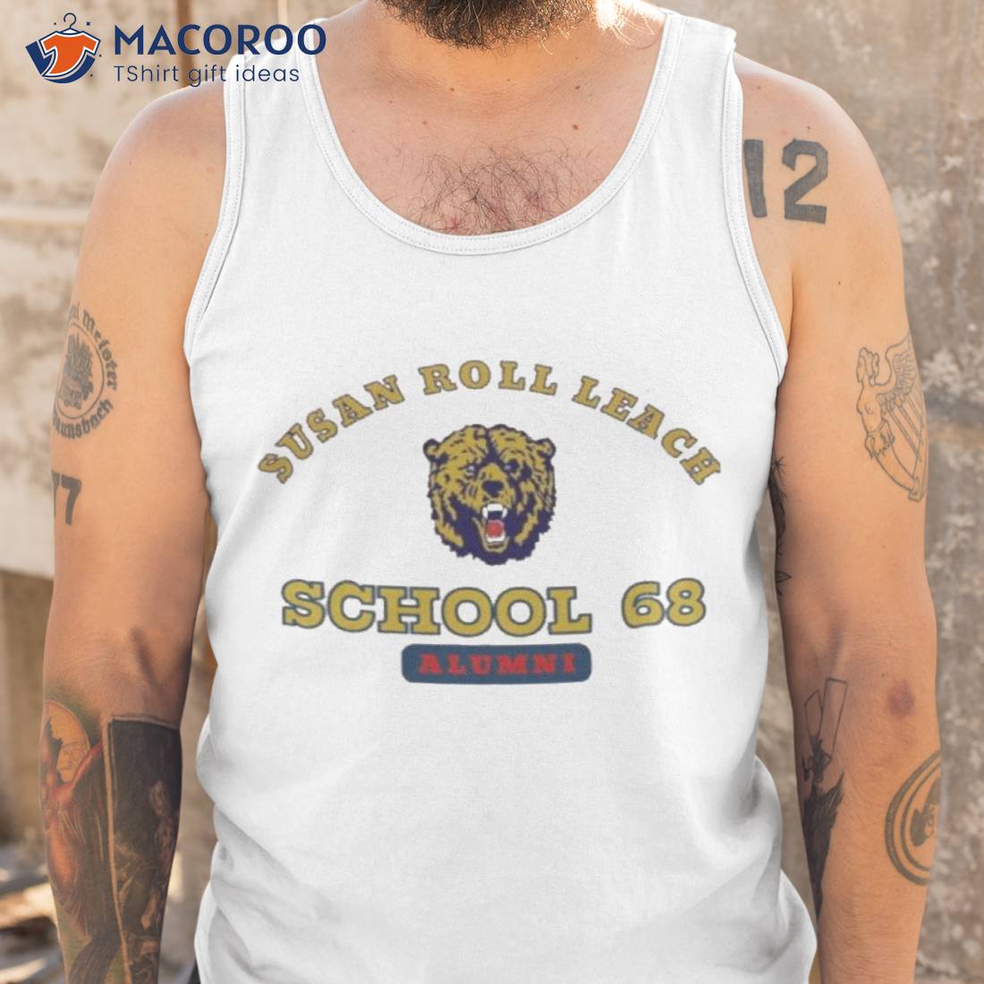 Susan Roll Leach School 68 Alumni Shirt Susan Roll Leach School 68 Alumni Shirt